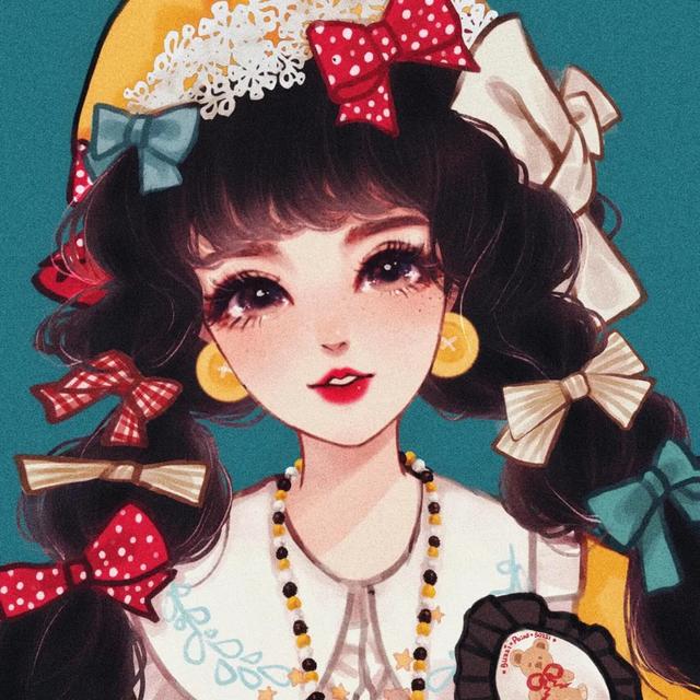 闺蜜头像可爱卡通呆萌，卡通可爱闺蜜头像微信（可爱卡通头像）