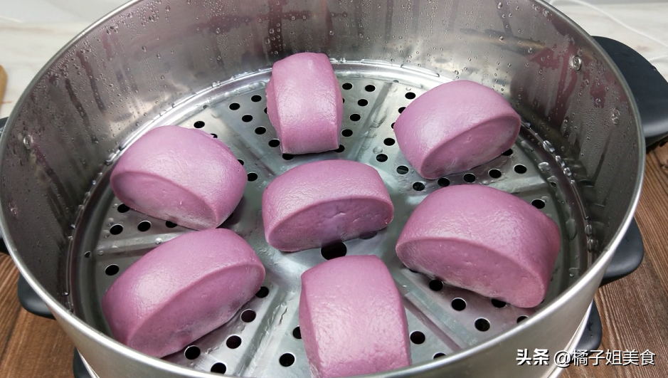 【紫薯饅頭】做法步驟圖 1個訣竅 饅頭個個蓬松柔軟-起舞食譜網