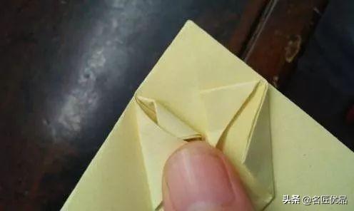 吹气兔子的折法，如何用一张纸折兔子（儿童手工：折纸教程）