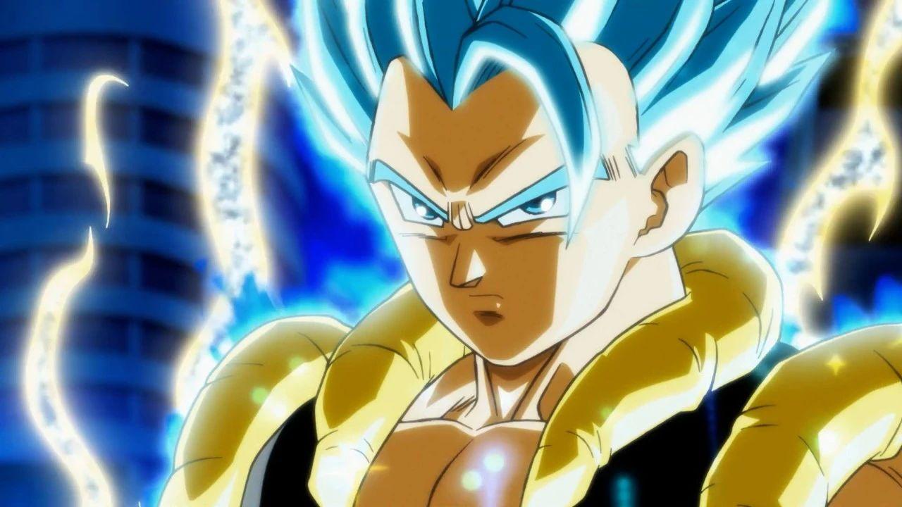 战神悟吉塔再度登场,这一次是超蓝进化形态