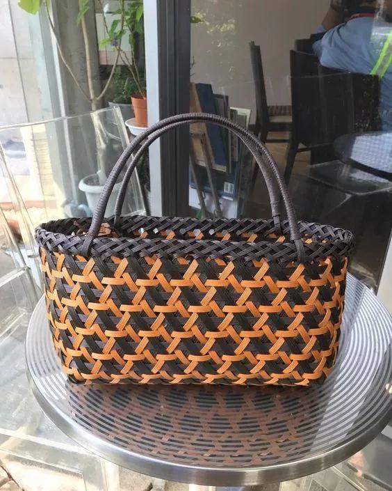 手工纸折手提篮，手工纸折手提篮教程（26款打包带编的包包）