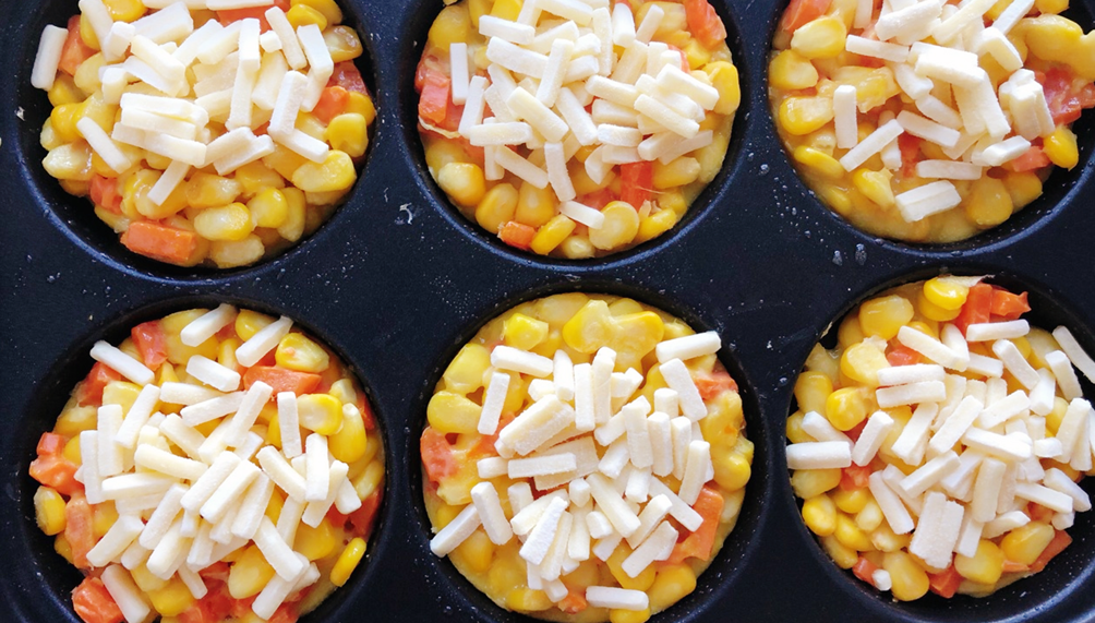 图片[4]-【芝士玉米饼】做法步骤图 鲜嫩又拉丝 出锅孩子抢着吃-起舞食谱网