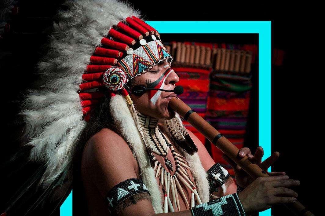 02印第安传统民族乐器很简单,却可以直接触达听众