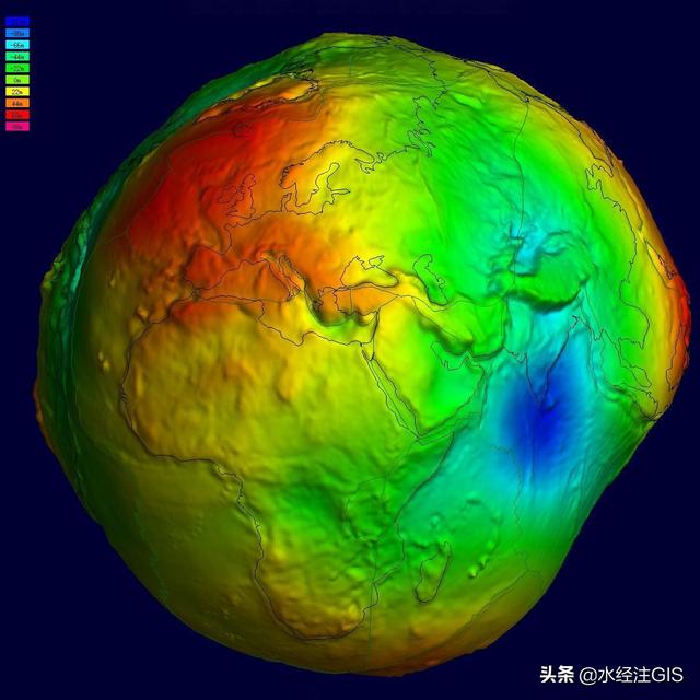 参考椭球面是什么的基准面，水准面和参考椭球面（水经注“讲透”大地椭球体与参考椭球体）