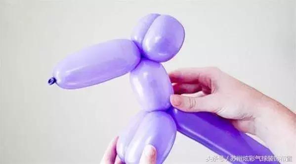 气球简单造型动物,教你折一只简易气球狗狗 气球简单造型动物,教你折一只简易气球狗狗