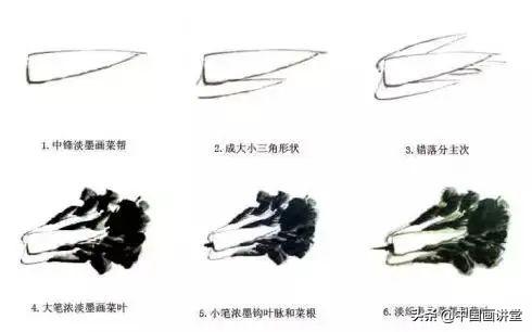 如何学国画，国画入门教学（新手进来，国画画法过程）