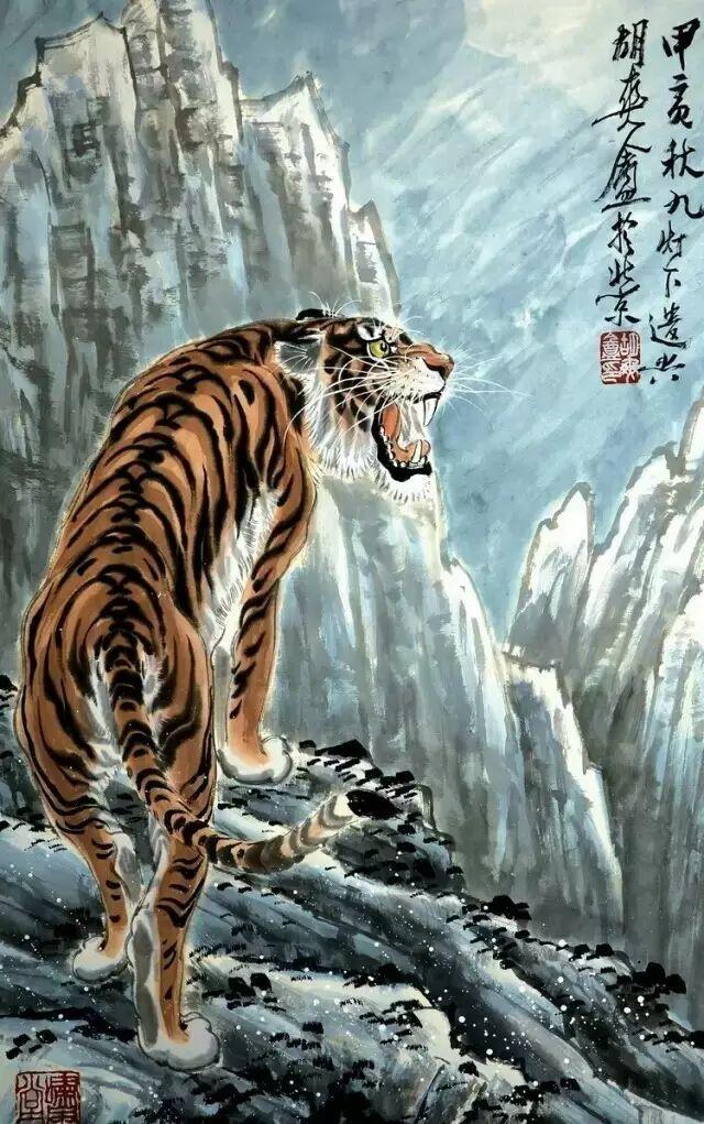 哪位著名画家擅长画虎，哪位著名画家擅长画虎画（“被埋没的画虎大师”胡爽庵）