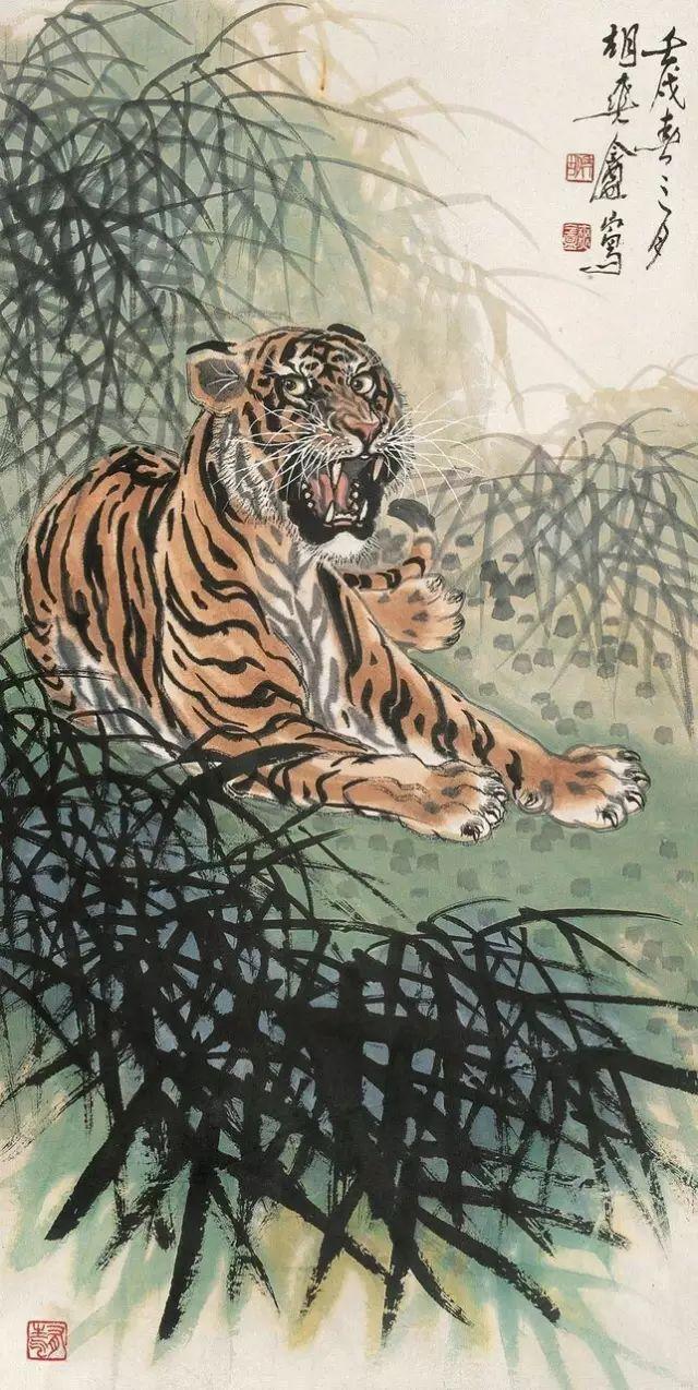 哪位著名画家擅长画虎，哪位著名画家擅长画虎画（“被埋没的画虎大师”胡爽庵）
