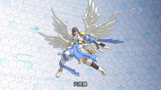 天使兽究极进化，天使兽进化是哪一集（数码宝贝中的天使兽第一部实力“逆天”为什么后来开始“划水”）