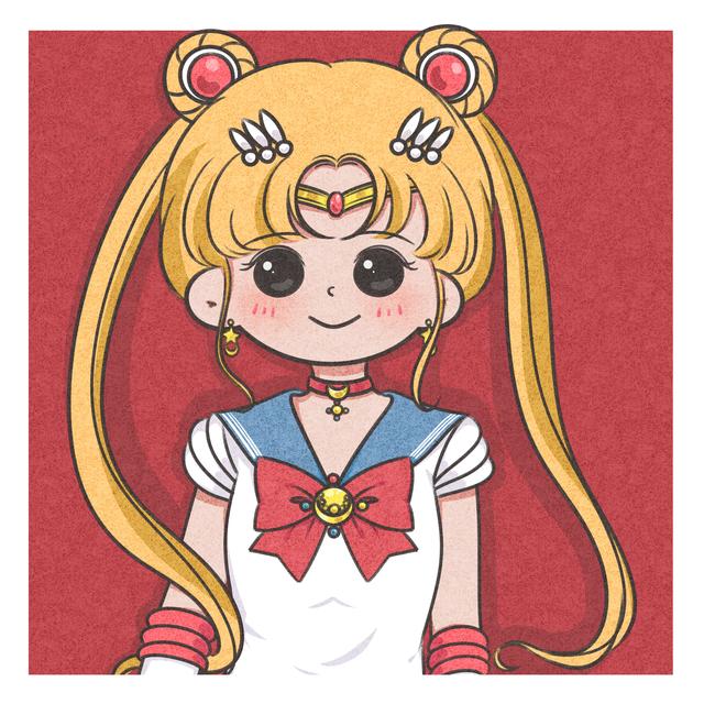 代表月亮消灭你！，代表月亮消灭你图片，微信头像（美少女战士---我要代表月亮消灭你们）