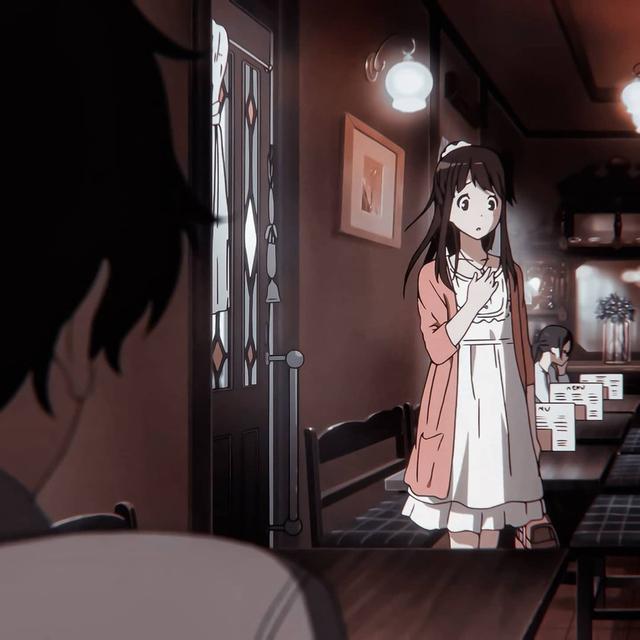 冰菓男主ପ( ˘ᵕ˘ ) ੭，微信头像，冰菓男主ପ( ˘ᵕ˘ ) ੭（《冰菓》千反田爱瑠）