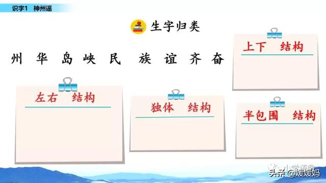 羌怎么读音，羌怎么读 读音（二年级下册语文识字1《神州谣》图文详解及同步练习）