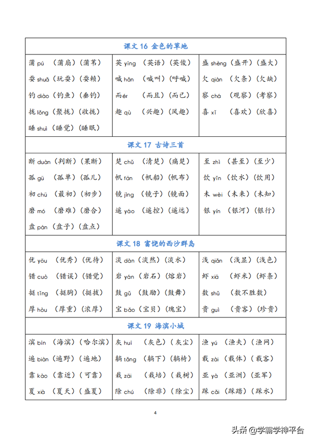 圈怎么组词，圈组词（圈怎么组词（三年级语文上册全册会写字会认字注音组词。可收藏可打印）