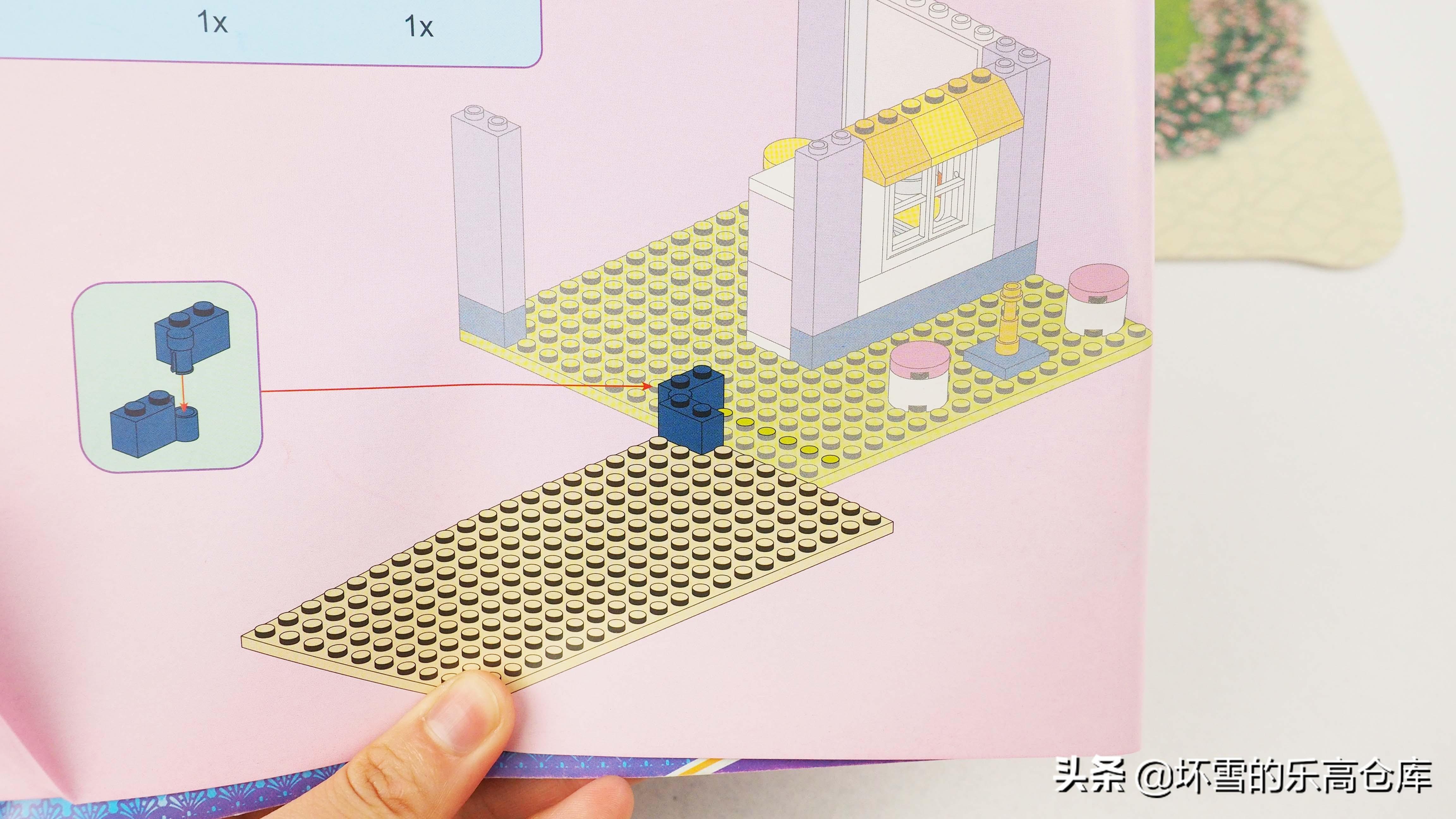 积木可以怎么拼别墅，用积木搭别墅的图片