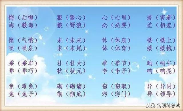 形声字有什么特点，形声字有什么特点和用法（小升初语文最常考的形近字专项知识汇总）