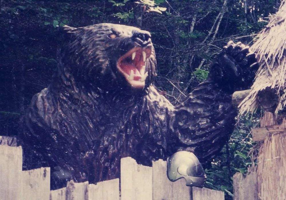 日本食人熊报复村民,一村7名妇孺被吃!动物园的可爱熊都是假象-