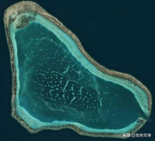 黄岩岛地理位置，黄岩岛在哪里（中沙群岛—黄岩岛 最新卫星图）