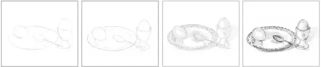 画素描步骤有几个，画一幅素描的基本步骤（零基础，也能画好的素描教程）