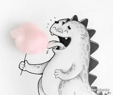 小恐龙怎么画，恐龙怎么画简单又好看（创意手绘丨他画出一只很有戏的小恐龙）