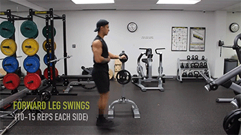 杠铃深蹲练什么部位，杠铃深蹲是练哪些部位（激活整个下肢肌肉群）