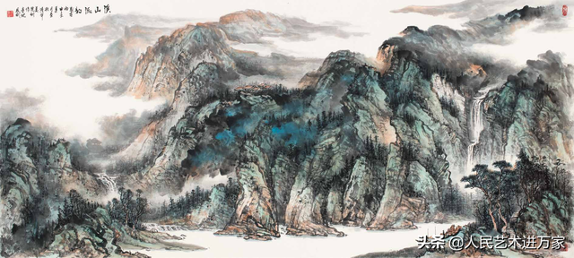 王喜庆画家简介，王喜庆 牡丹江支队（庆祝中华人民共和国成立70周年）