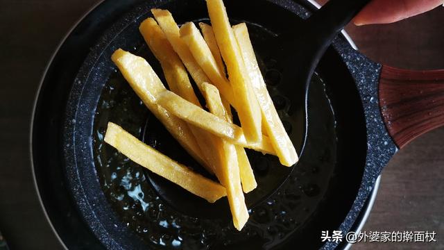 自制薯条和冷冻薯条区别，不加淀粉制作的薯条会好吃么