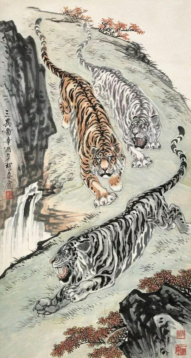 哪位著名画家擅长画虎，哪位著名画家擅长画虎画（“被埋没的画虎大师”胡爽庵）