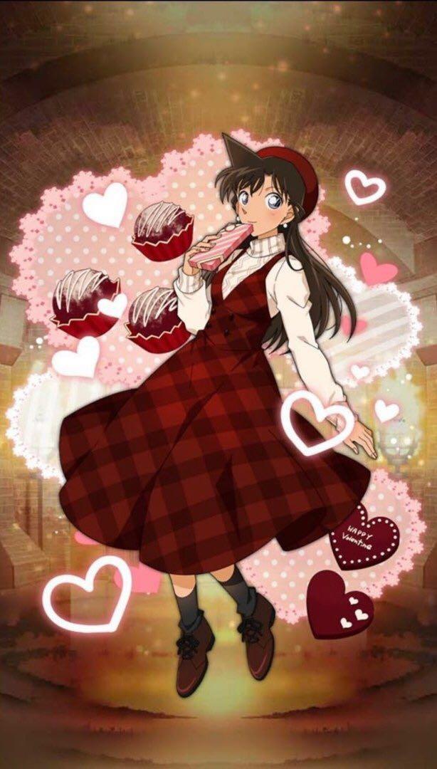 名探偵コナン/毛利兰头像/ks 若小兮。微信，名探偵コナン/毛利兰头像/ks 若小兮。（傲娇新一\u0026甜美兰请原地结婚）