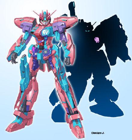 最后一个大家能看出是什么高达改造的什么假面骑士吗?