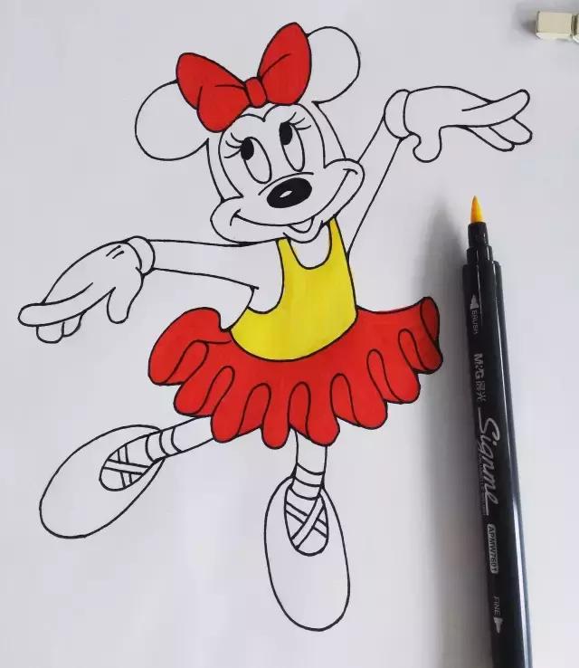 大耳朵图图简笔画，简笔画大耳朵图图简单画法（迪斯尼经典动画之米奇、米老鼠最简单的画法）