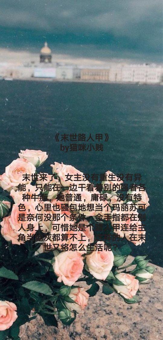 生化危机之终期黑城，丧尸类小说（四本末世小说推荐——猫咪小贱）