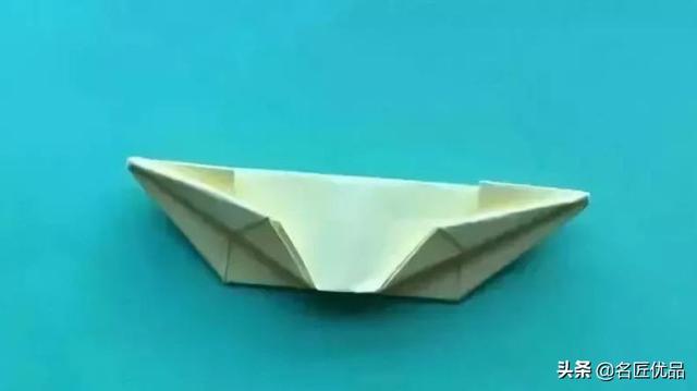 DIY手工折纸帆船的制作，用纸折帆船怎么做（这只小船承载了满满的回忆）