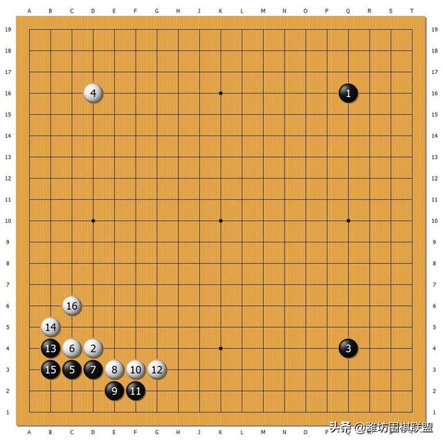围棋三十六种杀法，围棋的基本杀法——你来我往杀法（