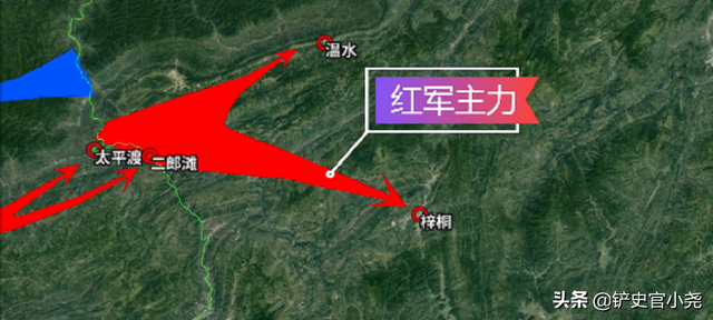 四渡赤水路线图，四渡赤水路线动画演示（毛主席的四渡赤水究竟有多牛）