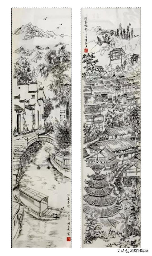 如何画钢笔简笔画，钢笔怎么画简笔画简单又漂亮（零基础真的可以学钢笔画）