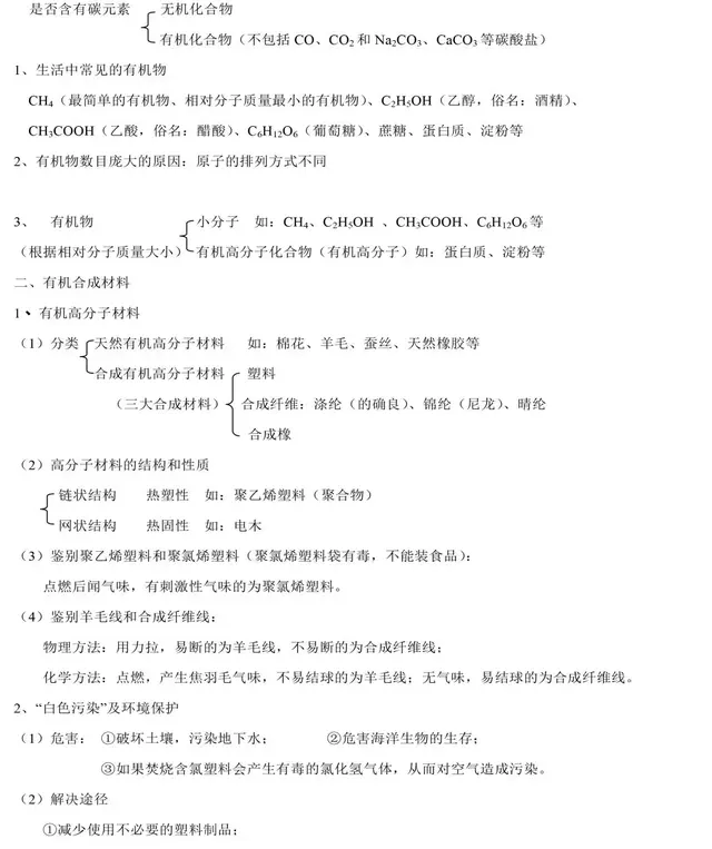 碱式碳酸锌怎么生成，碱式碳酸锌怎么生成的（中考化学知识点归纳和易错总结）