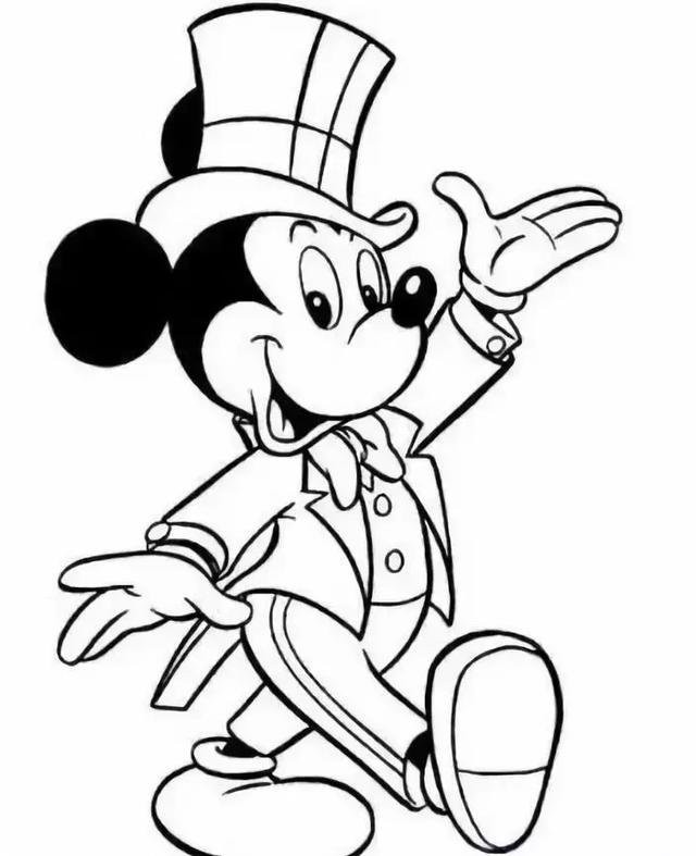 大耳朵图图简笔画，简笔画大耳朵图图简单画法（迪斯尼经典动画之米奇、米老鼠最简单的画法）