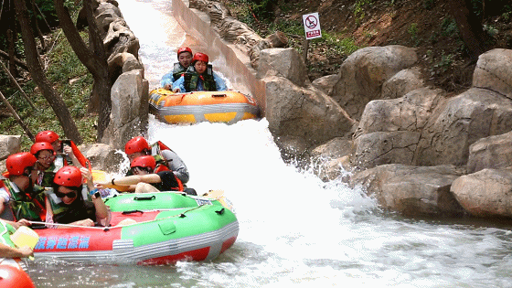 莆田九龙谷霞客漂流