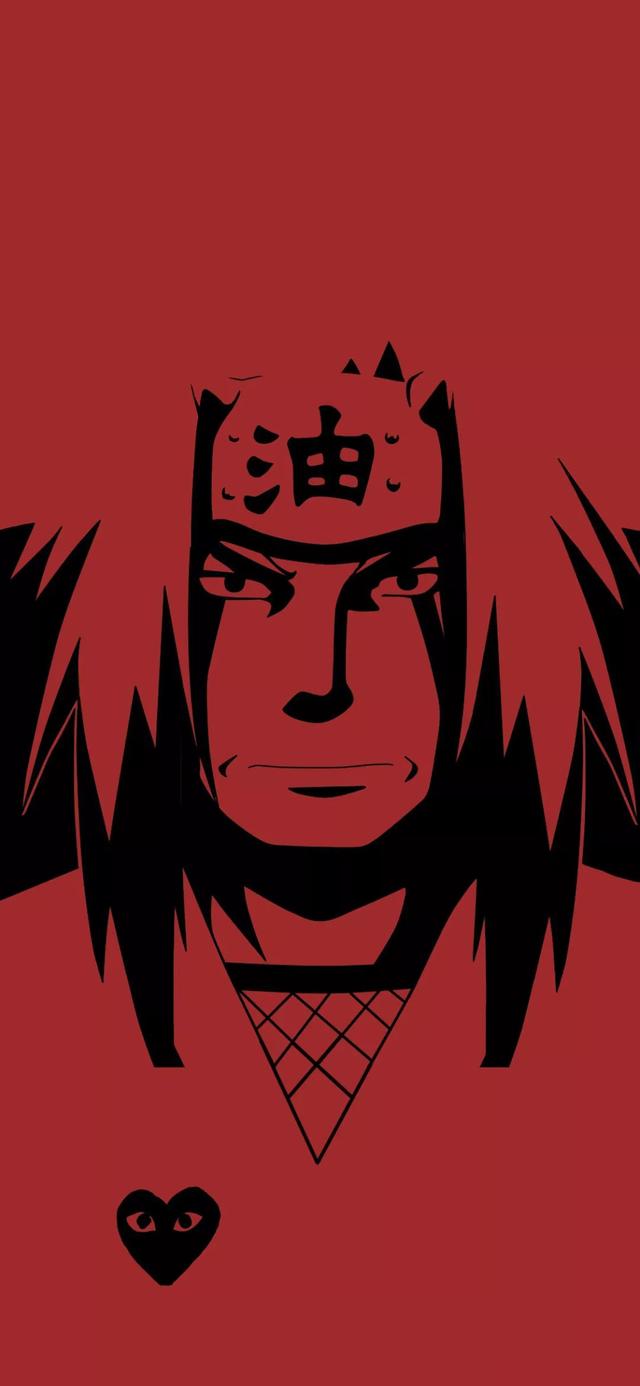 火影忍者   自来也   头像。微信，火影忍者   自来也   头像。（糟糕，眼睛里进九尾了）