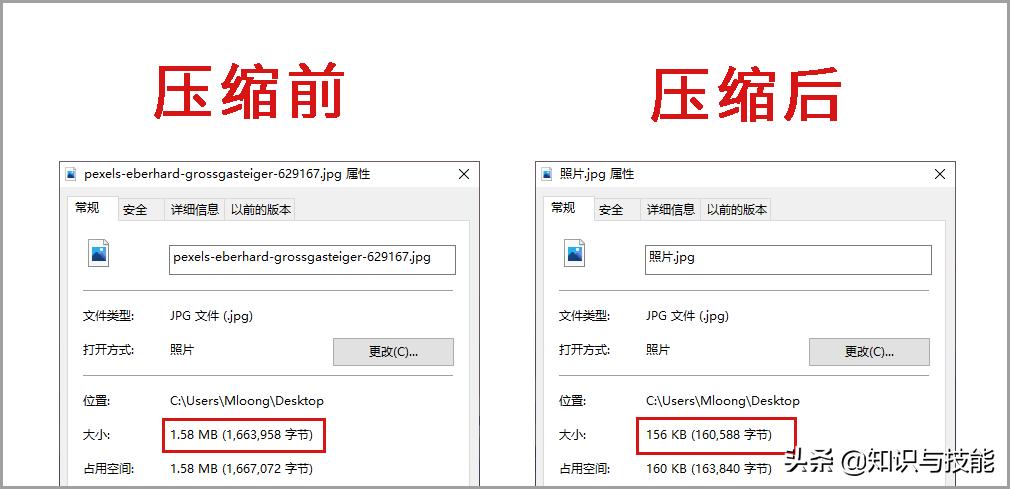 怎样缩小图片大小kb，4个方法修改图片kb