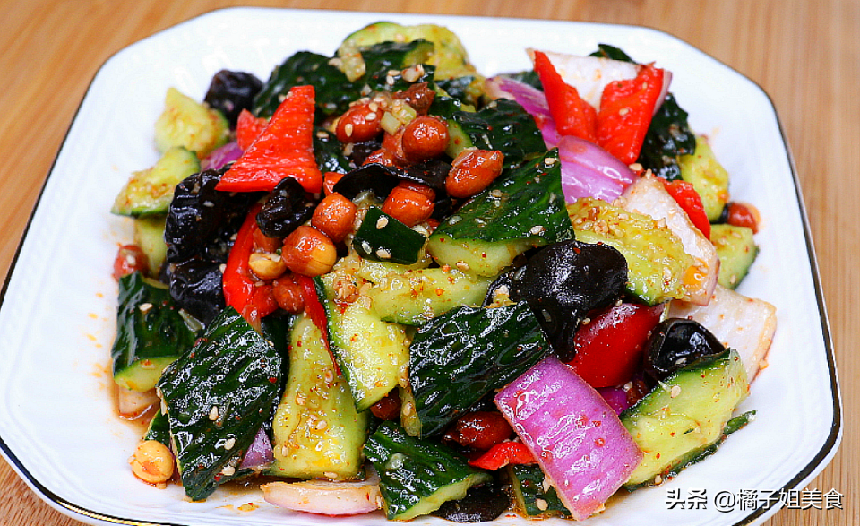 圖片[6]-【涼拌黃瓜】做法步驟圖 入味口感好訣竅 比肉還香-起舞食譜網