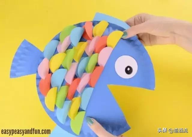 幼儿园大班手工纸质飞盘制作方法，承包幼儿园整个学期美工课堂