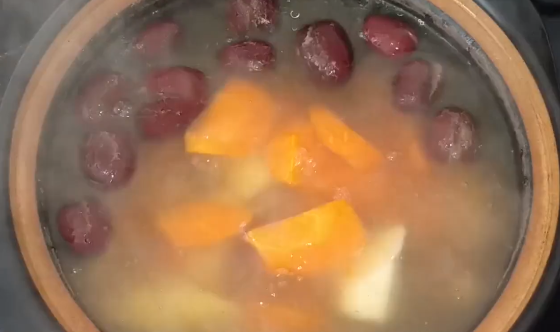 图片[5]-【山药牛肉羹】做法步骤图 汤鲜味美 天冷常给家人煲来喝-起舞食谱网