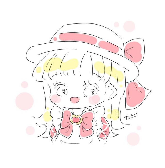 动漫女生简笔画，手绘动漫简笔画唯美女头微信（IS简笔画头像，喜欢点赞）