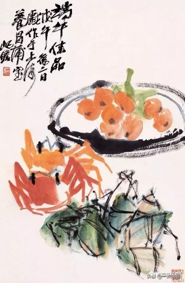 67幅端午主题简笔画，端午节画报图片大全（分享一组端午题材国画）