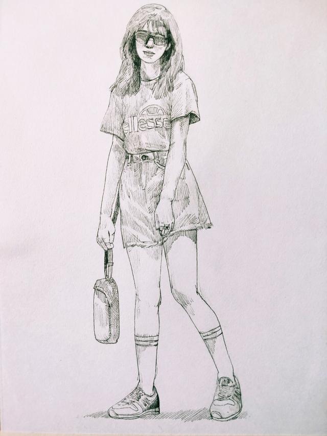 人物速写简单入门,人物速写的画法步骤图(人物速写图解教程) 人物速写简单入门,人物速写的画法步骤图(人物速写图解教程)