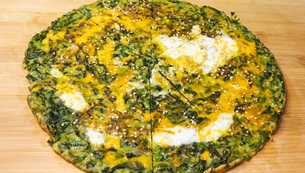 图片[6]-【菠菜鸡蛋饼】做法步骤图 教你新吃法 孩子特爱吃-起舞食谱网