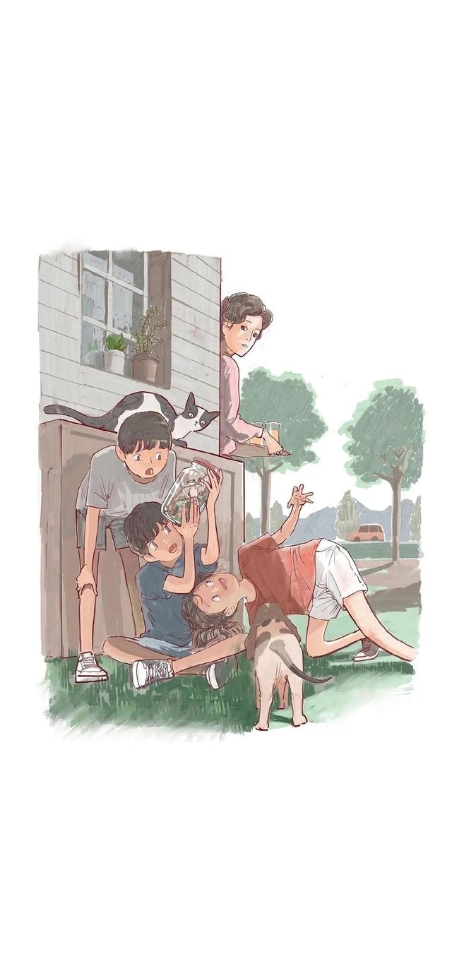 高清动漫手机壁纸，高清动漫手机壁纸男（一组简约动漫锁屏壁纸图片）