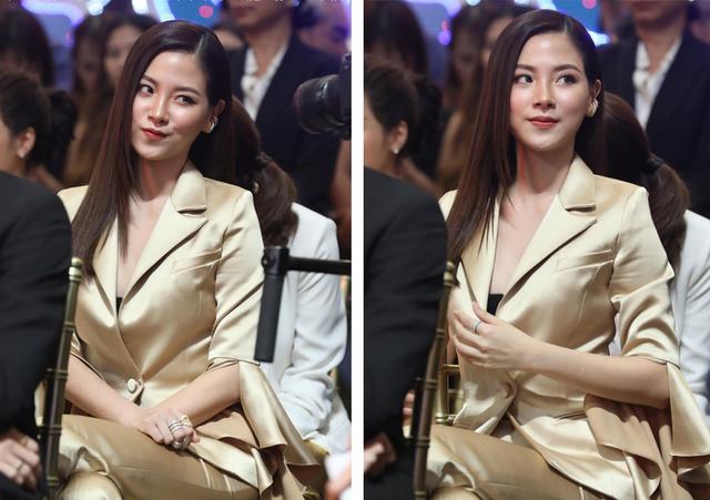 泰国小水扮演者，泰国小水扮演者叫啥（27岁泰星平采娜穿西装变御姐）