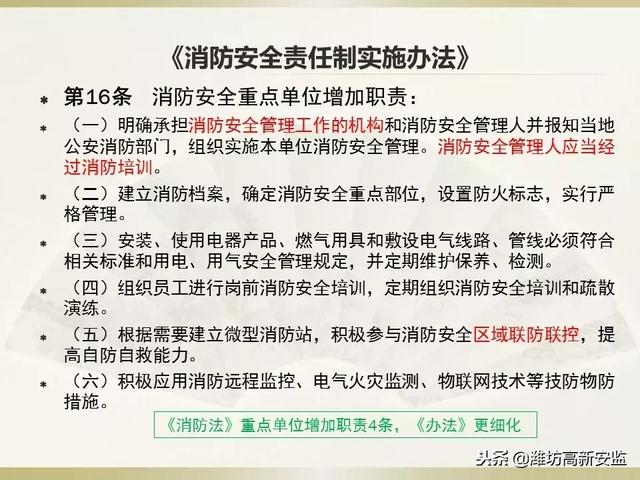 消防安全责任制度，消防安全责任管理制度（消防安全责任制）
